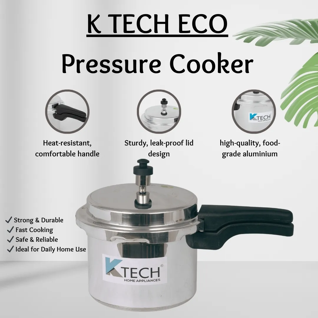 KTECH 3 LITRE ECO COOKER - ALUMINIUM