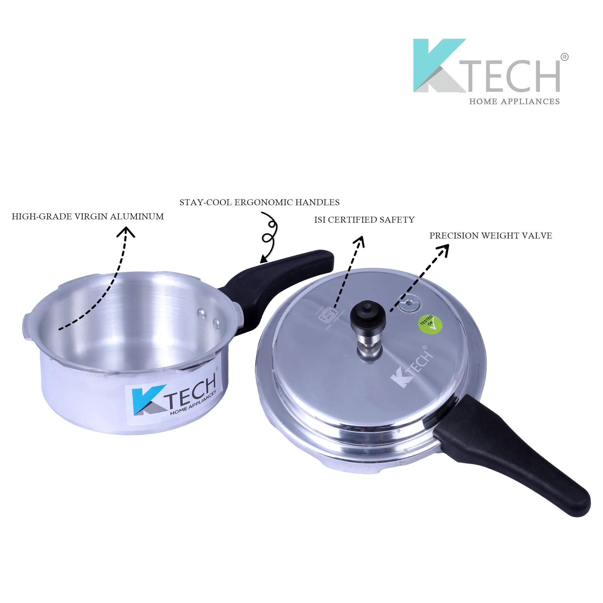 KTECH SUPREME 2 LITRE COOKER